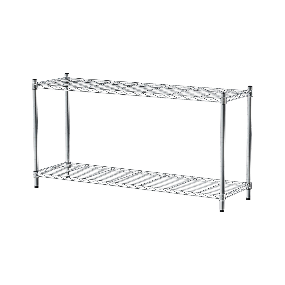 【Y HOUSE】120x35x60公分 輕型兩層鐵架 鐵力士架 層架-電鍍, , large