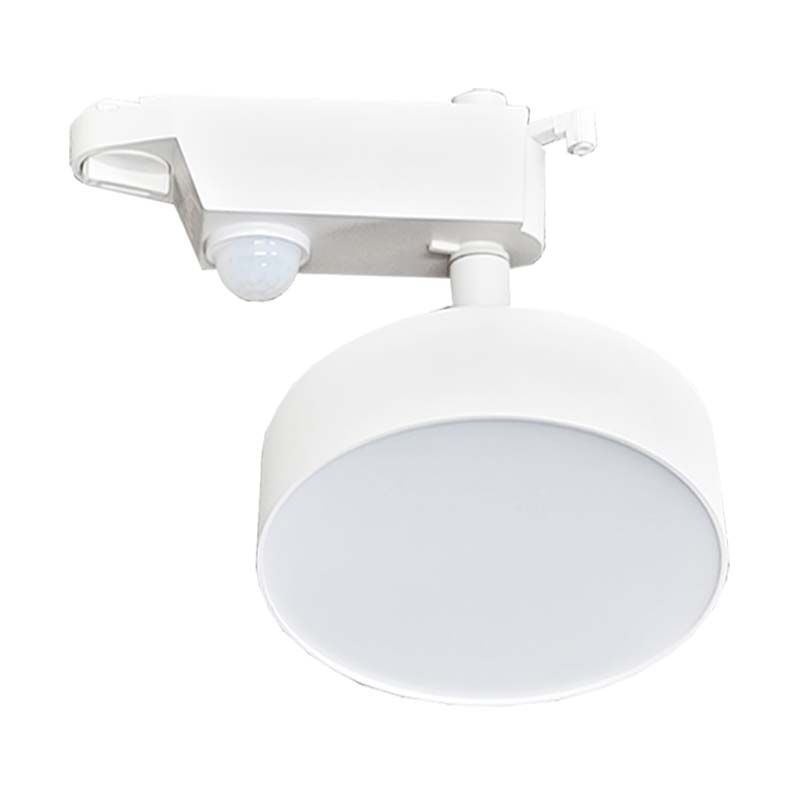 CY-MC-15W 15W Infrared Sensor Track Light (Natural Light - Cylindrical)