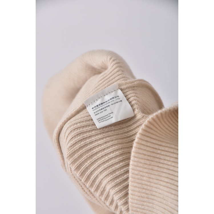 (S) yoco質感無袖杏色上衣二手衣, , large