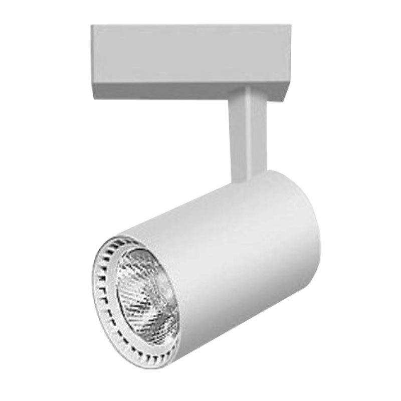 SK-MR-10W 10W Microwave Induction Track Light (Natural Light - Straight Cylindrical), , large