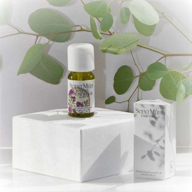【ScentMûes森繆斯】光影系列 絲柏玫瑰木純精油 10ml (木質花香森林氣息), , large