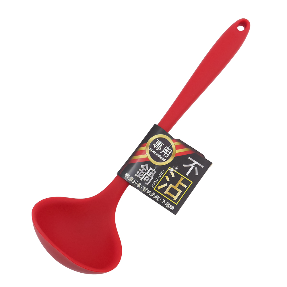 米諾諾不沾鍋矽膠湯勺-2入, , large
