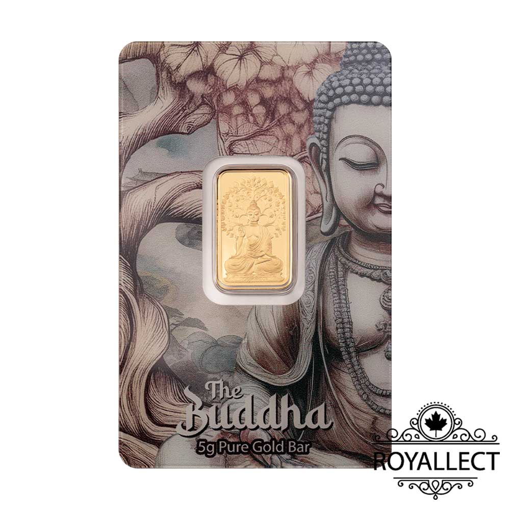 PAMP The Buddha 5g Pure Gold bar , , large