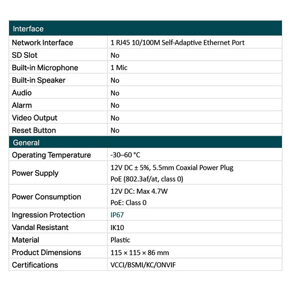 TP-LINK 昌運監視器組合VIGI NVR1008H-8MP 8路主機+VIGI C230 3MP全彩網路攝影機*6, , large