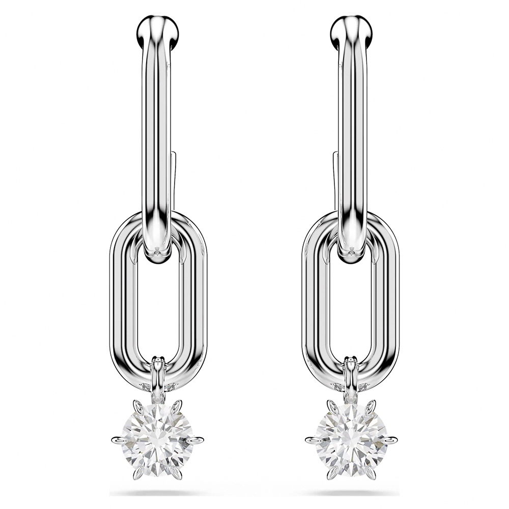 SWAROVSKI 施華洛世奇 Constella 閃耀星光水晶垂墜式耳環(5728584), , large