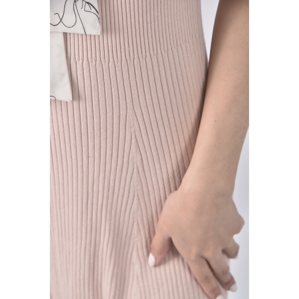 (S) redyazel收腰粉色綁帶洋裝二手衣, , large