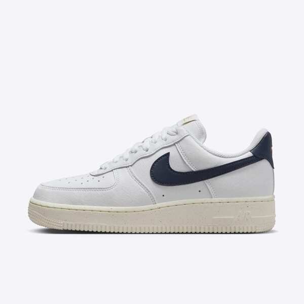 Kixpress-Nike W Air Force 1 '07 NN 女 休閒鞋 運動 經典 奧林匹克 白 深藍 [FZ6768-100], , large