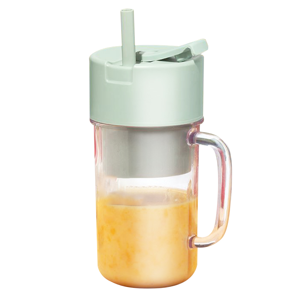 ENNE 304 Stainless Steel Six-Handle Mark Juicer with Straw (Portable Juicer/Random Color/Juicing Cup/Mini Juicer) (K0181), , large