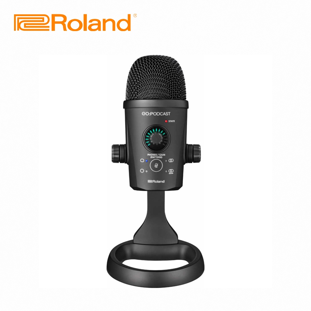 Roland GO:PODCAST USB電容式麥克風【敦煌樂器】, , large