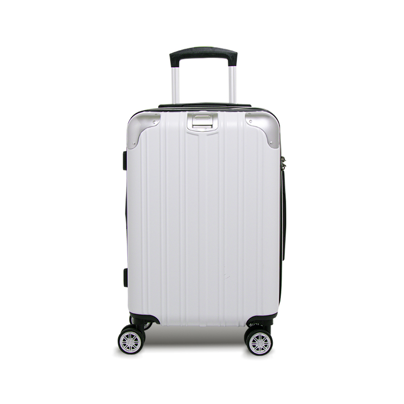 【Alldma鷗德馬】20吋熱銷款拉鏈登機箱Z2S-白色(贈保護套C2+B2棋盤束帶+多功能海關鎖), , large