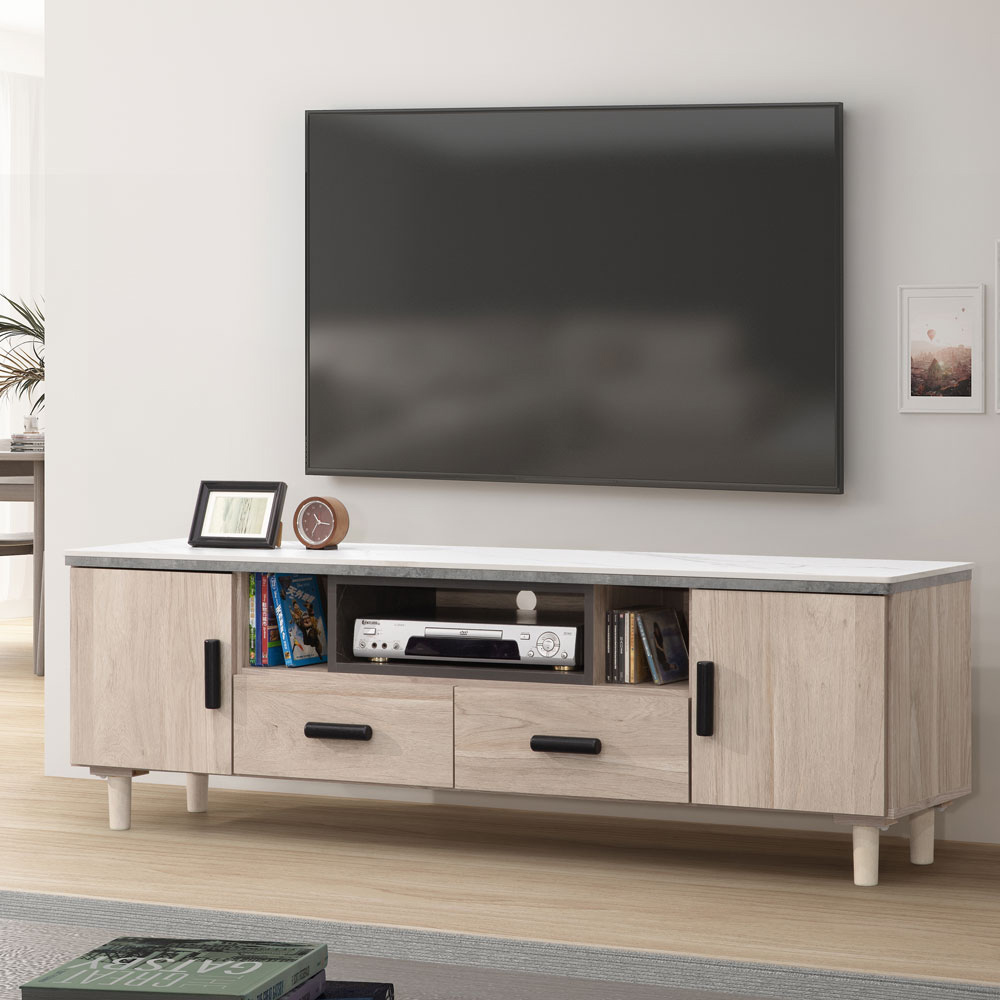 【Homelike】喜家居5.3尺岩板電視櫃(2256), , large