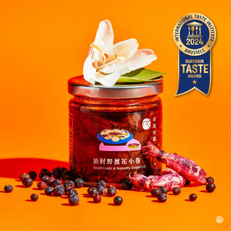 [OR Sauce]Squid Confit & Butterfly Ginger Lily