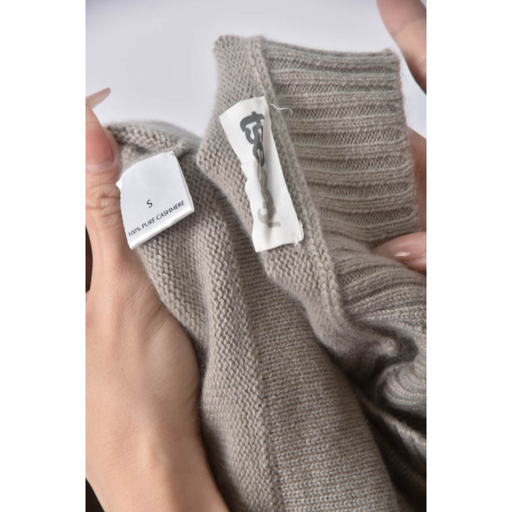 (XS（含）以下) tsesay線條灰色短袖上衣二手衣, , large