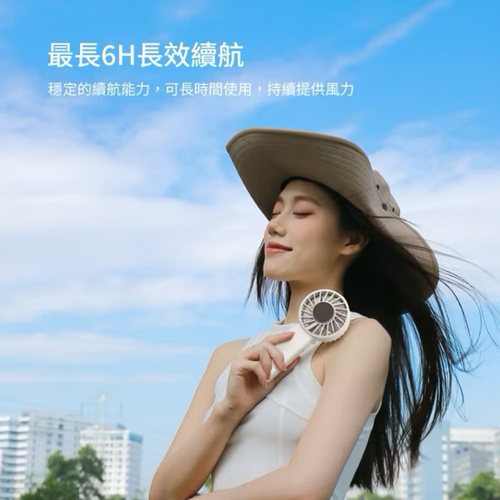 【Leo手機周邊專賣店】DIKE戴克  晶片製冷手持掛脖兩用扇 / DUF340, , large