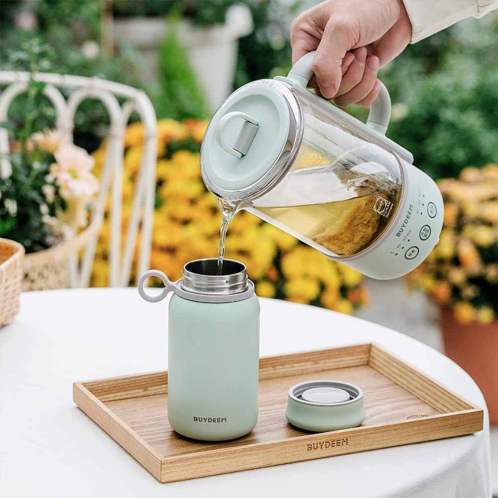 【BUYDEEM北鼎】多功能隨身萃取烹煮壺 隨身養生壺 快煮個人壺 600ml(贈食譜)K32-台灣公司貨, , large