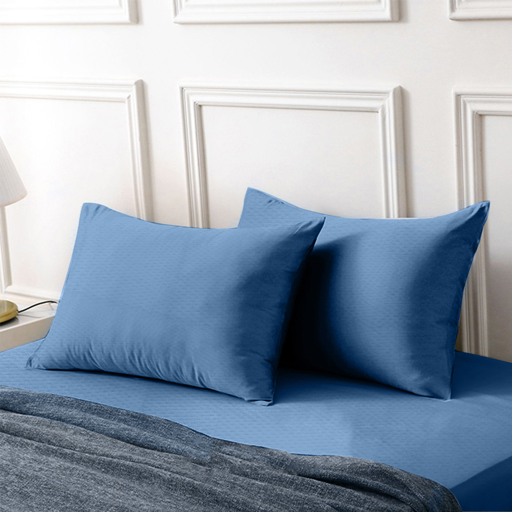 Silver Ion Antibacterial 100% Waterproof Breathable Pillow Protector (Anti-Dust Mite) &ndash; 1 Pair, , large