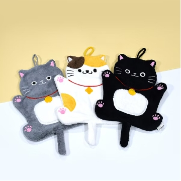 【生活好室】可愛動物擦手巾 擦手巾 動物造型擦手巾 造型擦手巾 動物擦手巾 超細纖維擦手巾 吸水擦手巾 擦手巾, , large