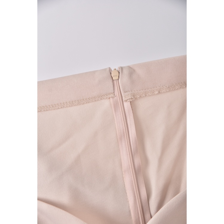 (S) double coco j韓牌低胸杏色長袖上衣二手衣, , large