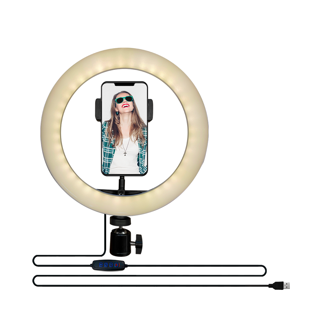 【FUGU】8吋LED直播補光燈/環形燈/直播必備, , large