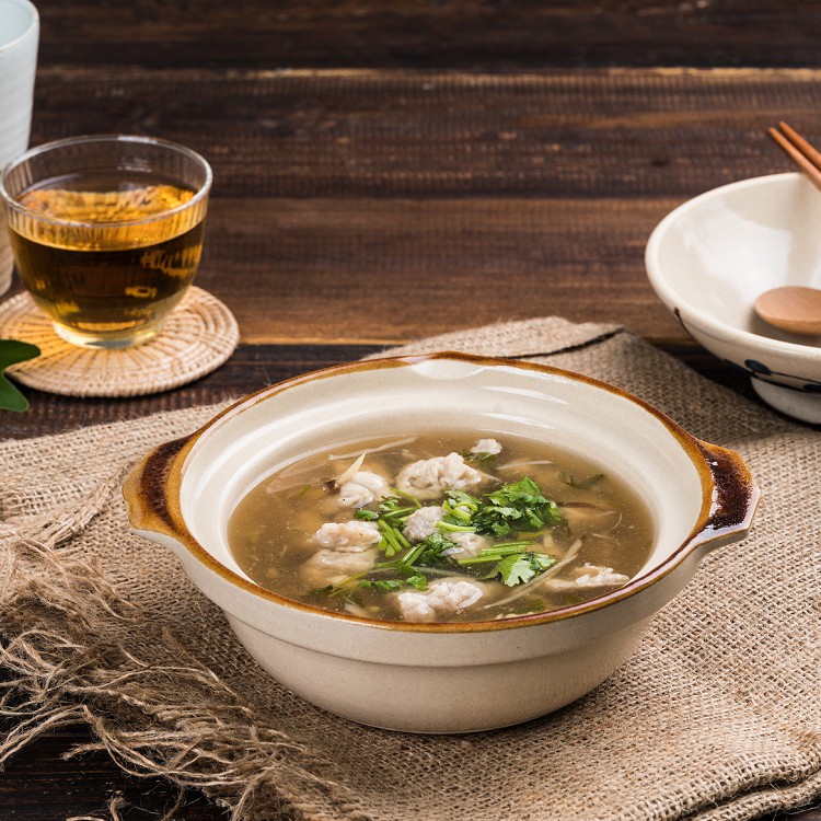 [Shijiazhuang Convenient Kitchen] Hot-selling combination of two packs of shrimp balls + two packs of meatballs, , large