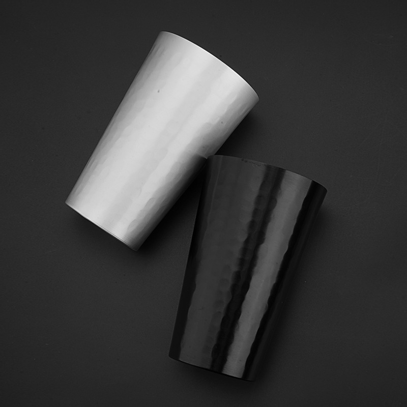 Hammered Aluminum Cup, , large