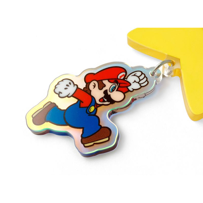 Mario Decoration Charm with Stickers, , large