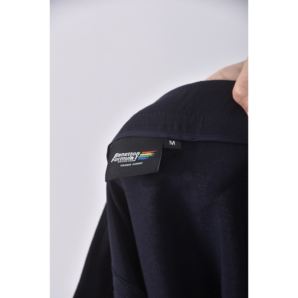(L) benetton formula質感藍色短裙二手衣, , large