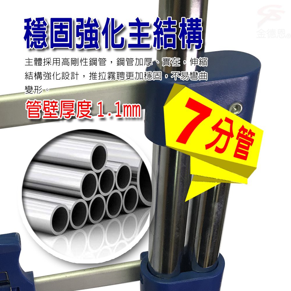 GS MALL 台灣製造 耐重王運輸手推車 125x49x46cm 耐重王 運輸車 手推車 推車 載重車 耐重推車, , large