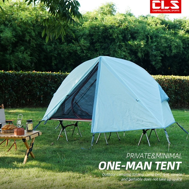 Single hiking tent, , large