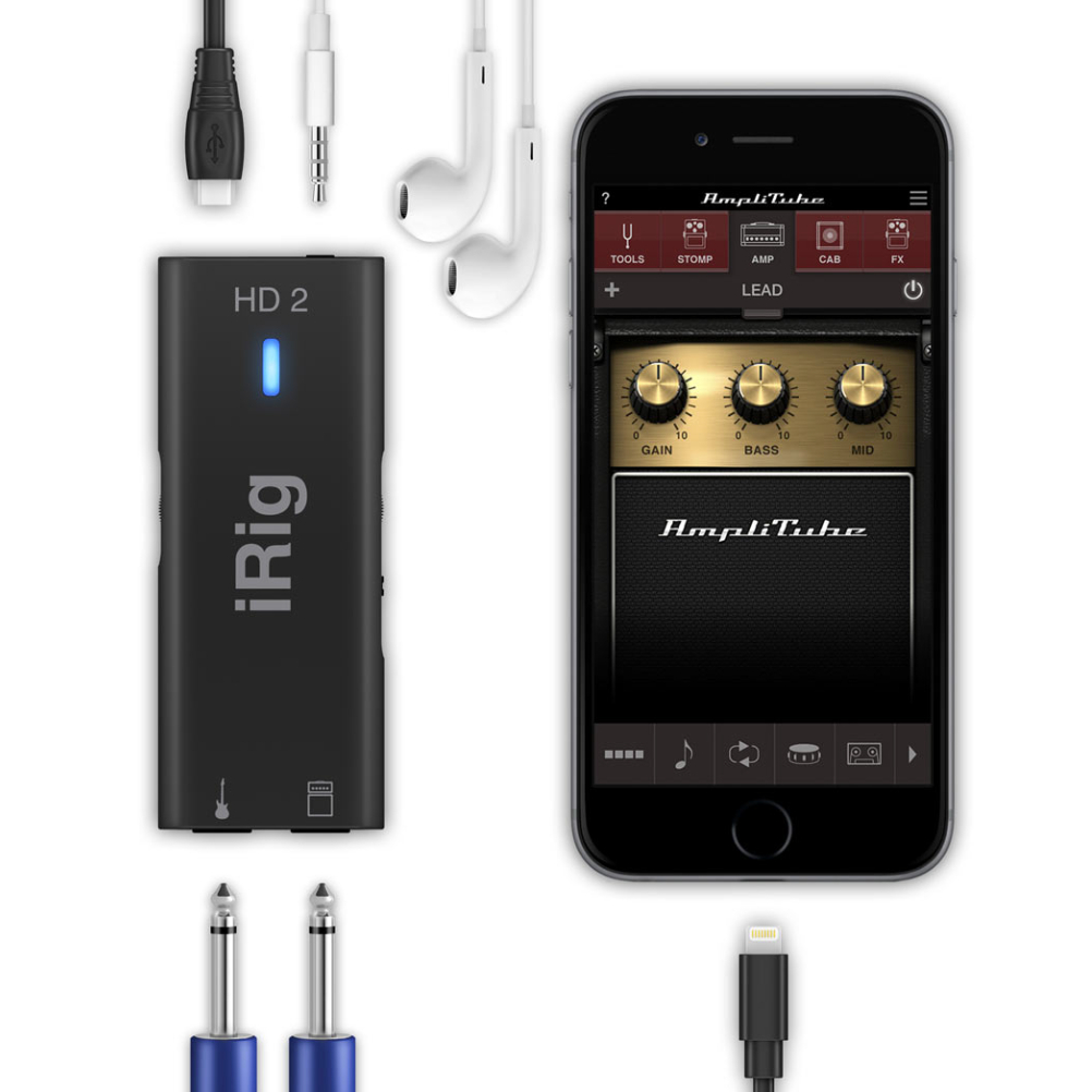 IK Multimedia iRig HD2 行動錄音介面【敦煌樂器】, , large