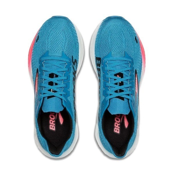 Brooks Hyperion Max 2 男 慢跑鞋 運動 路跑 訓練 氮氣中底 藍桃紅 [1104341D408], , large