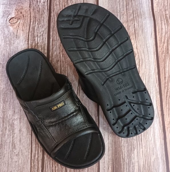 [e shoe store] Taiwan-made PVC waterproof non-slip slippers Plastic waterproof slippers Men's 28CM, , large