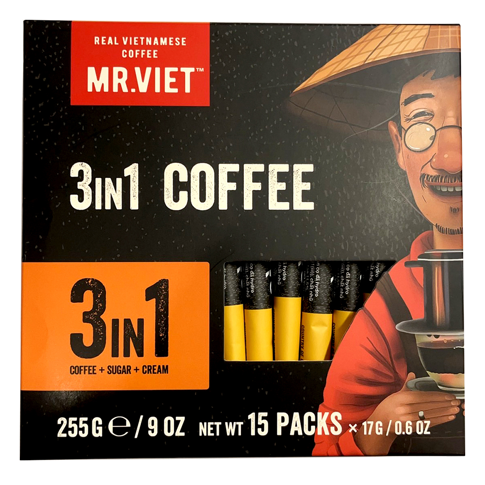 MR.VIET 越式三合一即溶咖啡粉 17g X15, , large