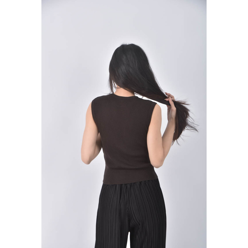 (S) liviana conti棕色上衣二手衣, , large