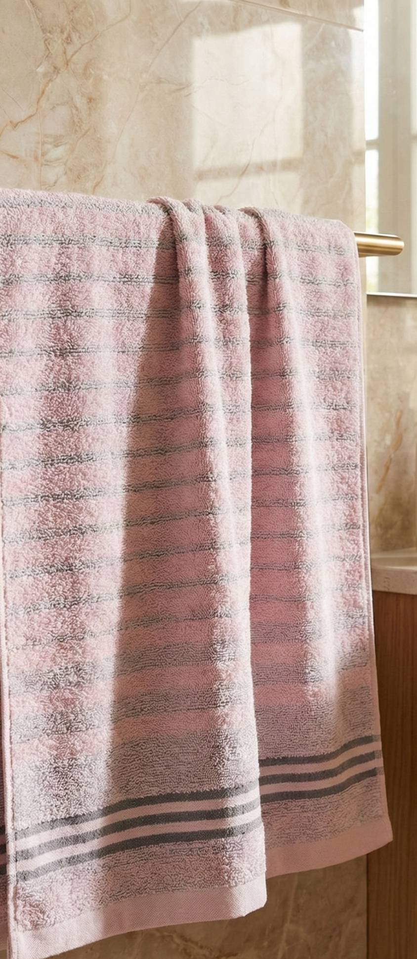 [凱美棉業]MIT台灣製 三包9入吸濕柔膚鳳梨紗條紋毛巾, , large