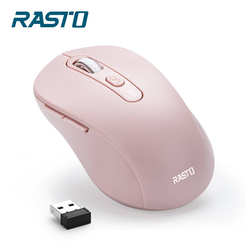 RASTO RM13 六鍵式超靜音無線滑鼠, , large