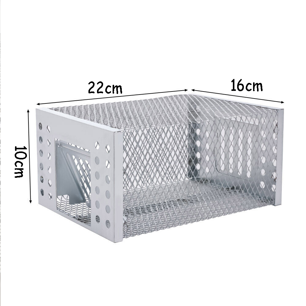 Single door new style powerful galvanized mouse cage, , large
