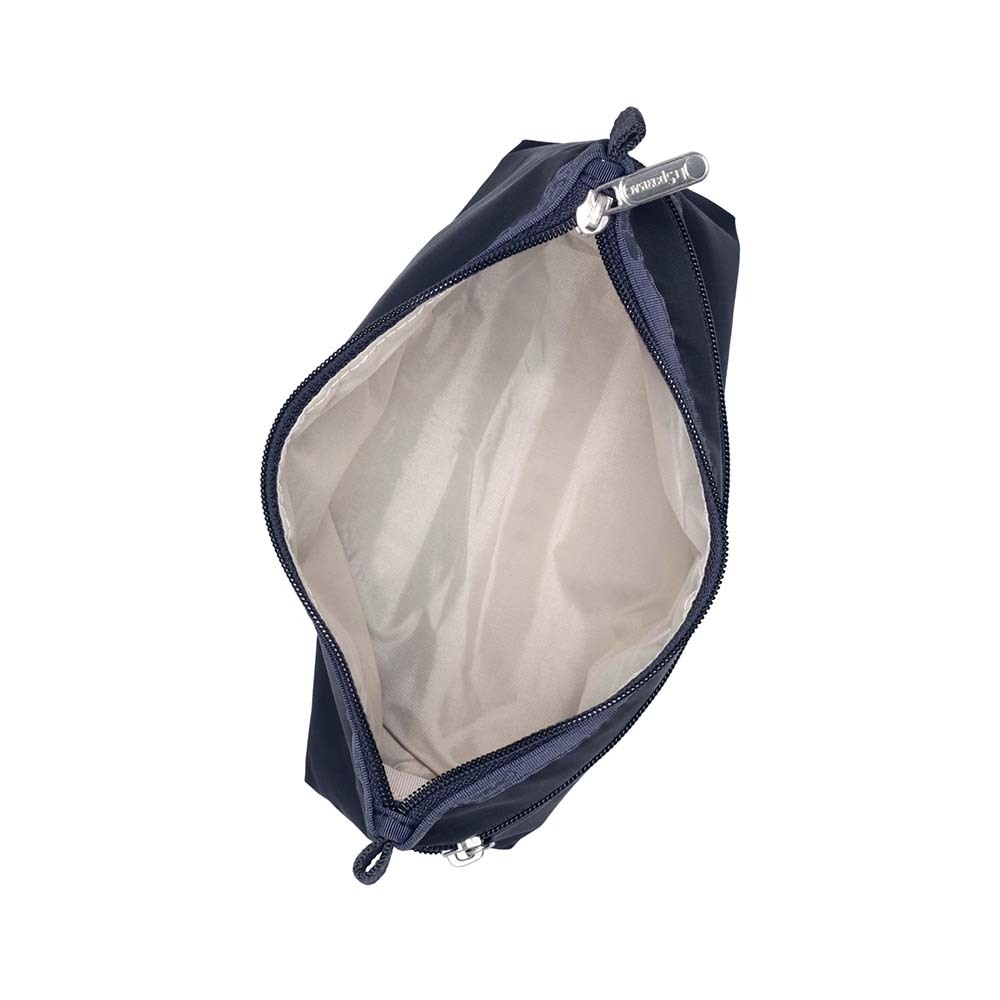 |快速出貨|Lesportsac Cosmetic Clutch 雙層拉鍊收納化妝包/ 深海藍, , large