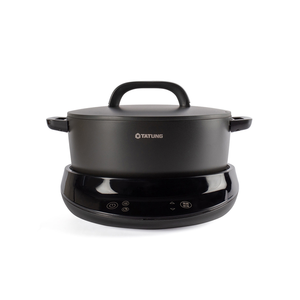 TATUNG 大同 曜石灰 4L複合料理無水鍋 TSB-4021EA, , large