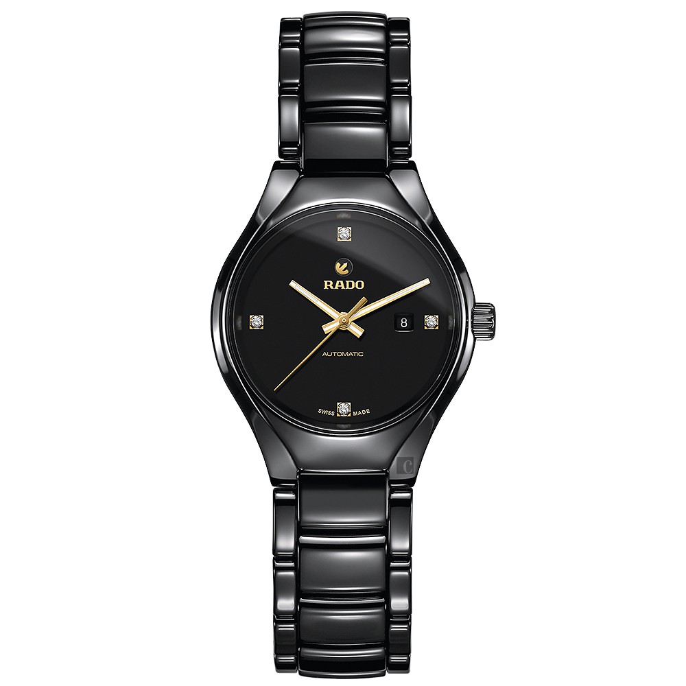 RADO 雷達 True真系列鑽石自動機械女錶-30mm R27242712