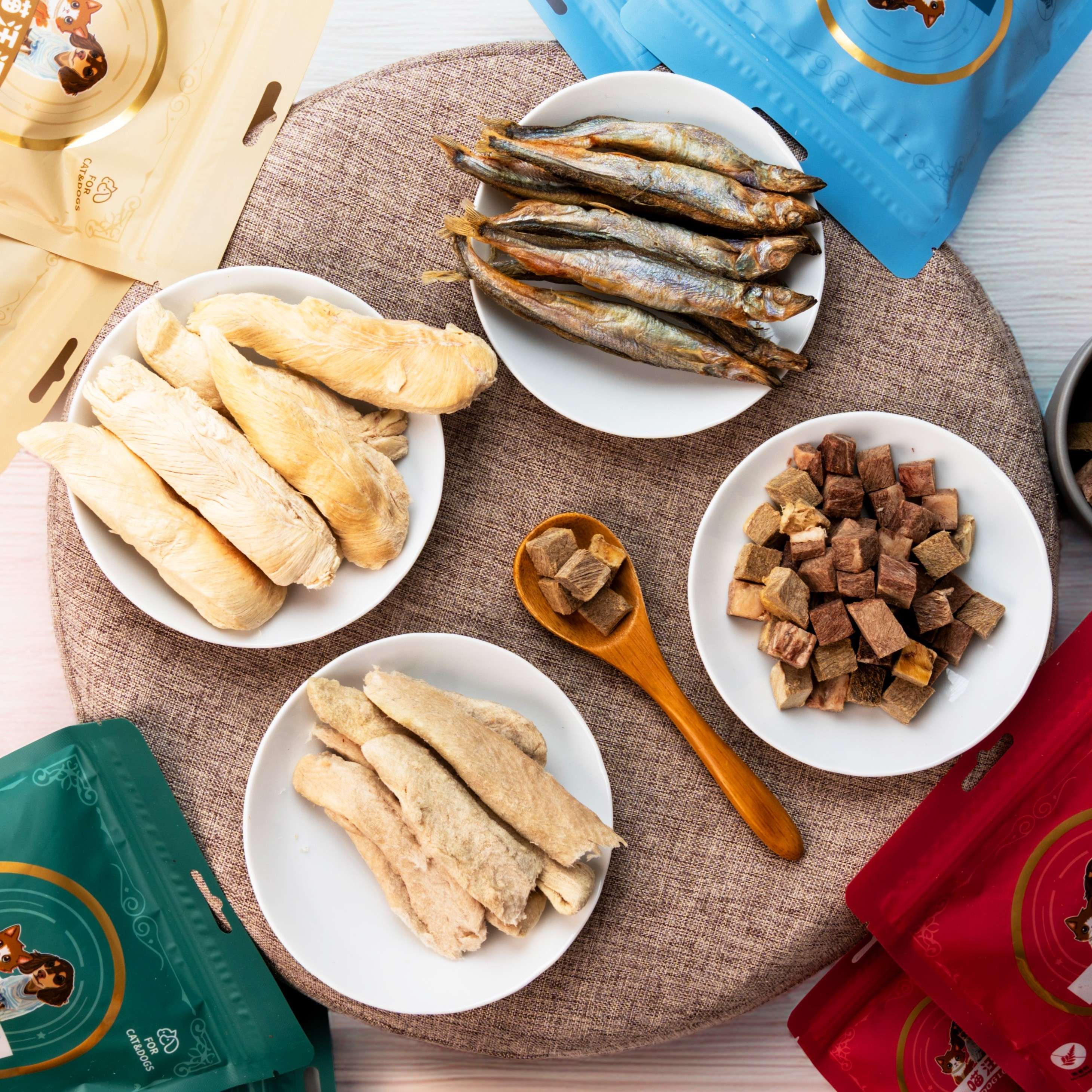 【CAT&DOG LOVER】Freeze Dried Treats for Dogs and Cats Milkfish flavor, , large