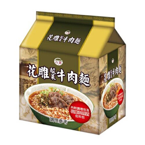 台酒花雕酸菜牛肉麵(包)200g, , large