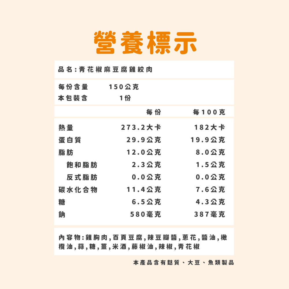 【杰森食代】青花椒麻豆腐｜雞絞肉料理(150g/包)｜選用雞胸肉製成｜精心調味簡單方便｜健身&日常都適合的美味, , large
