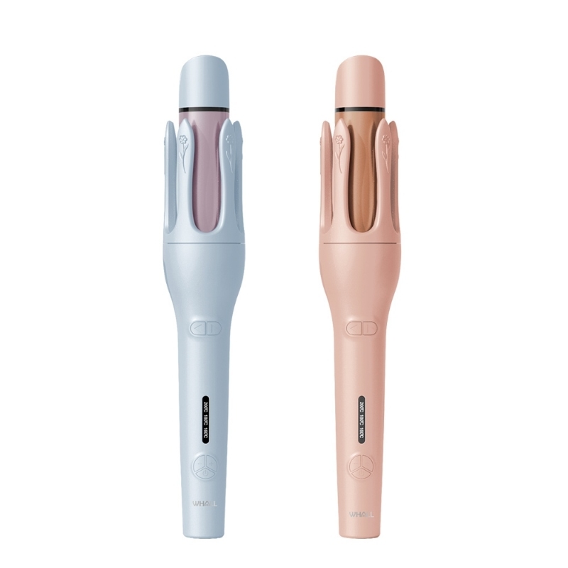 WHALL WS-201 負離子自動兩用捲髮棒 32mm 自動捲髮棒 直髮夾 捲髮器 電棒捲 公司貨, , large