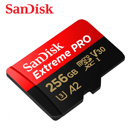 【SanDisk】 Extreme PRO 256G UHS-I U3 A2 V30 microSDXC 記憶卡, , large