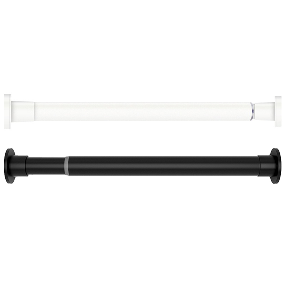 150-260CM Muji-style no-drill telescopic rod, clothes drying rod, curtain rod, shower curtain rod, balcony horizontal rod, door curtain rod, spring rod, , large