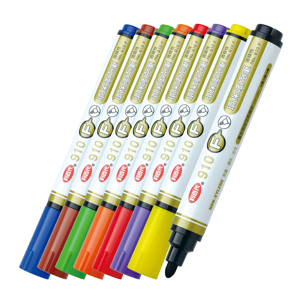 【龍品文創】利百代 900F 圓尖嘜克筆-藍-1支, , large