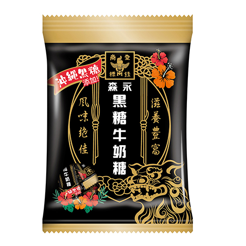 森永沖繩黑糖牛奶糖(家庭包)260g, , large