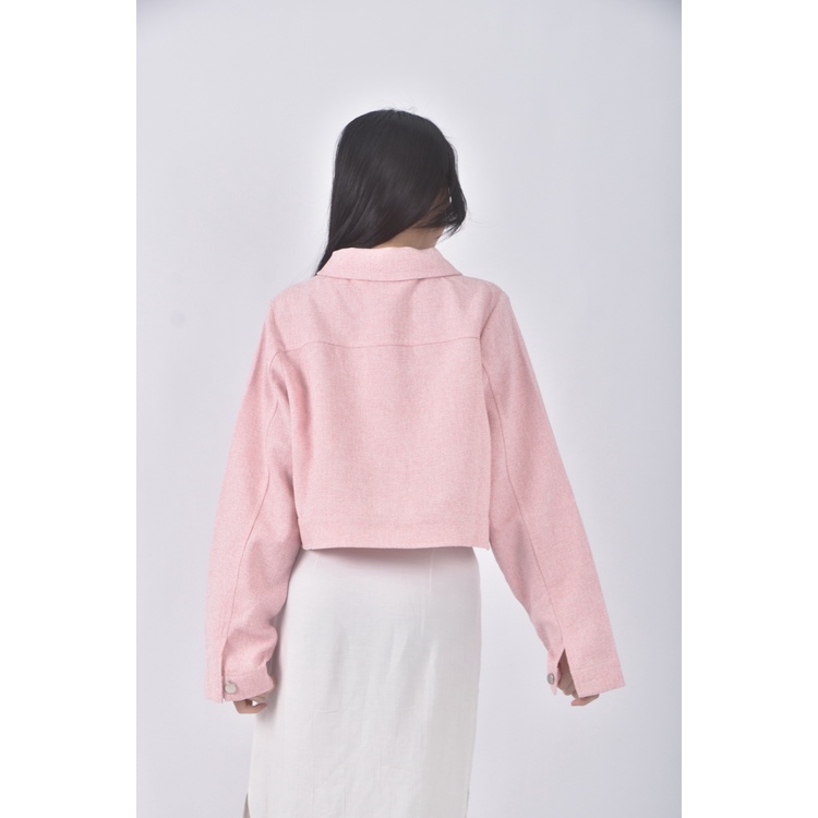 (S) seoul mate質感粉色外套二手衣, , large