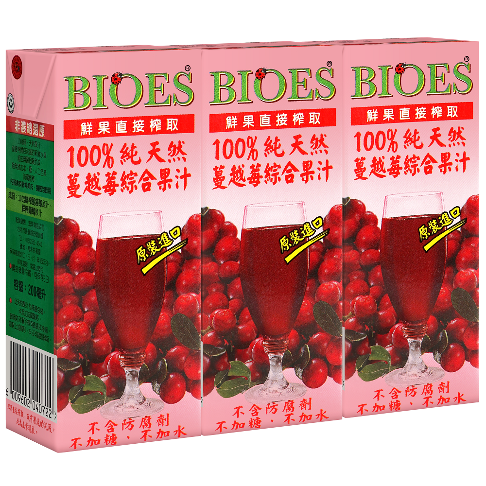 BIOES Cranberry Grape Juice, , large